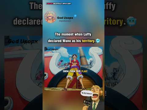 Wano under Strawhats protection 🥶🔥#onepiece #luffy #wano