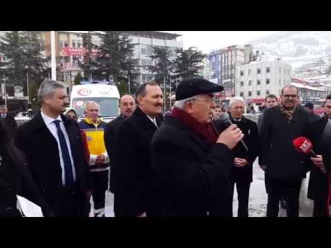 Tokat Valisi Cevdet CAN'ın Ambulans Açılış Konuşması