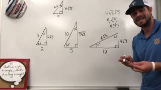 Geometry MUST KNOW! Special Right Triangles 30-60-90