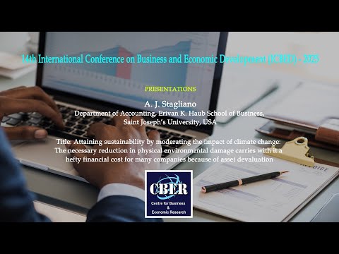 ICBED-2025, Presentations: A J  Stagliano