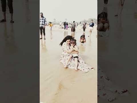 Tarushi Aaj Puri Beach ⛱️ Me Injoy ki..🤩