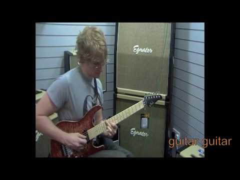 Namm 2010 Suhr Carved Top Modern demo by Josh Wibaut: Testing123reviews @ Guitar Guitar Birmingham