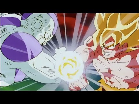THE BEST ANIME FIGHT EVER? GOKU VS FRIEZA FULL FIGHT GOKU GOES SSJ1 FOR THE FIRST TIME !!