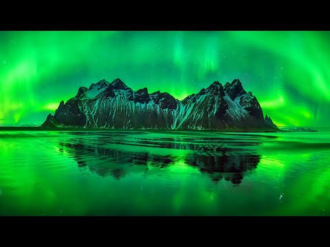 Aurora Borealis Relaxing Music - Ambient Sounds & Northern Lights Music for Relaxing and Sleep