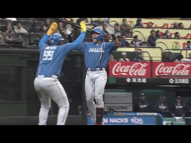 【5回表】衝撃の2打席連発!! ファイターズ・野村佑希 レフトへの2ランHRでここまで6打点!! 2025年3月30日 埼玉西武ライオンズ 対 北海道日本ハムファイターズ