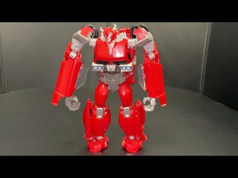 Transformers Prime deluxe cliffjumper complete transformation process video. Robots in disguise