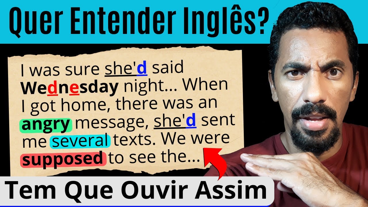 Entenda Qualquer Coisa em Inglês Fazendo Apenas Isso | Inglês Com Short Story