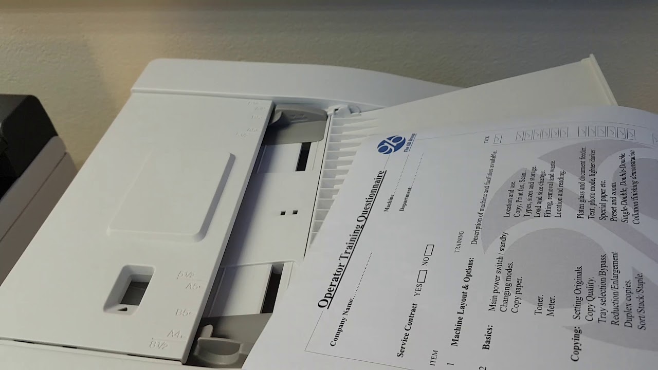 Scanning To USB Sharp MX-C250 And MX-C300