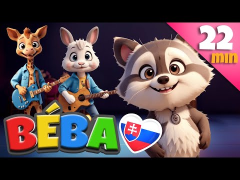 TANEČNÁ PIESEŇ | Pesničky pre deti v slovenčine | 22 MIN | BÉBA