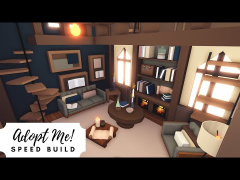 Dark Academia Family Home Speed Build 📜🤎 Roblox Adopt Me!
