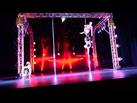 Angela Hawkes & Zorena Roe - Miss Pole Dance UK Doubles 2014