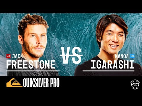 Kanoa Igarashi vs. Jack Freestone - Round of 32, Heat 8 - Quiksilver Pro France 2019