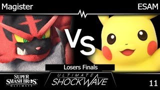 USW 11 - HNTI | Magister (Incineroar) vs PG | ESAM (Pikachu) Losers Finals - SSBU