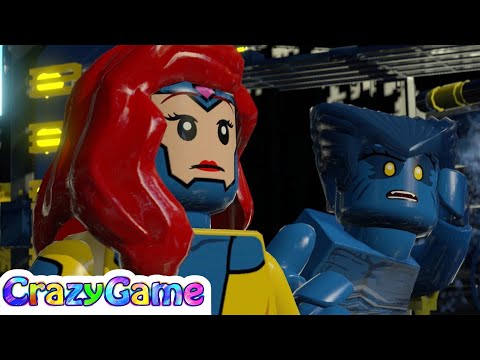 #Lego Marvel Super Heroes 100% Guide Complete Walkthrough #8 Juggernauts and Crosses (Minikit)