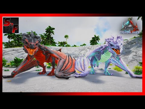 Taming and Hatching Crystal Wyverns!! - Crystal Isles Series (Ep. 5)