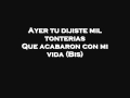 Juanes  La paga (with lyrics)