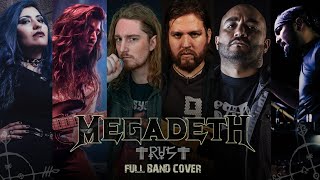 MEGADETH - Trust - [FULL BAND COVER] - Feat. @NicoBorie