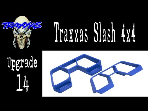 Grim - Traxxas Slash 4x4 - Level 14 Upgrade - LCG RPM Nerf Bars