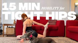 my go-to HIP MOBILITY ROUTINE to reduce muscle tightness in 15 mins