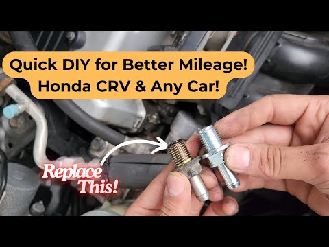PCV Valve Replacement on 2007-2011 Honda CR-V - Better Gas Mileage