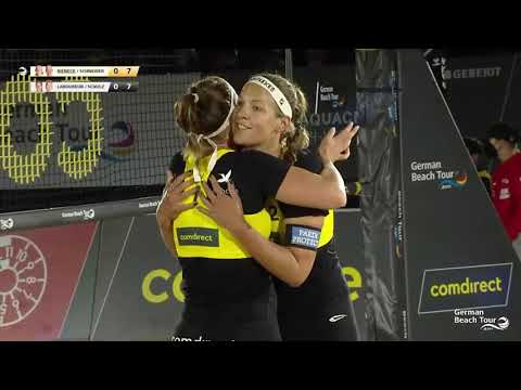 Viertelfinale Deutsche Beach-Volleyball Meisterschaften | Bieneck/Schneider vs. Laboureur/Schulz