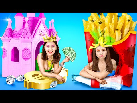 VON MILLIARDÄRSFAMILIE ADOPTIERT || Reich VS Arm! Lustige Situationen auf 123 GO! GOLD