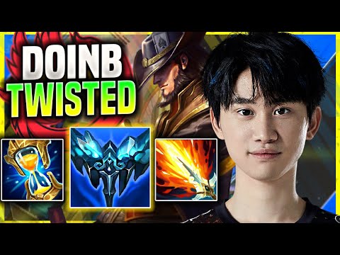 DOINB IS A BEAST WITH TWISTED FATE! - FPX DoinB Plays Twisted Fate Mid vs Sylas! | Season 11
