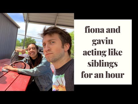 fiona and gavin acting like siblings for an hour | achievement hunter