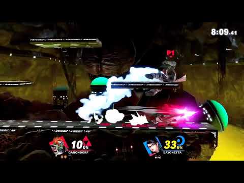 Bayonetta 0 to Death Combo - Smash Bros Ultimate