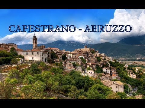 The town of Capestrano, Abruzzo