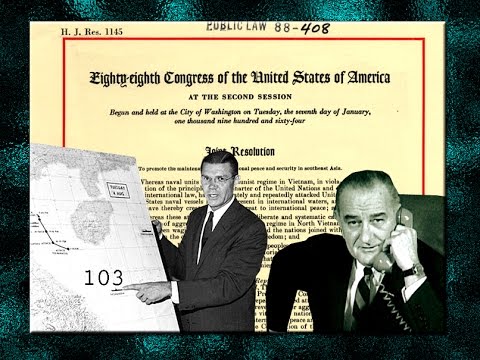 LBJ and McNamara on the Gulf of Tonkin