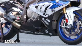 BMW HP4 vs Ducati Panigale R at Laguna Seca
