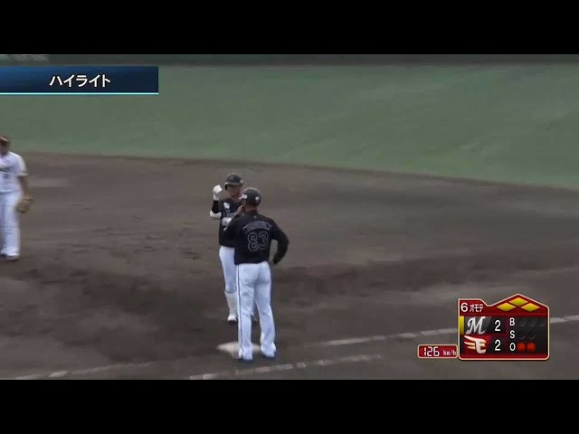 【ファーム】9/4 イーグルス対マリーンズ ハイライト