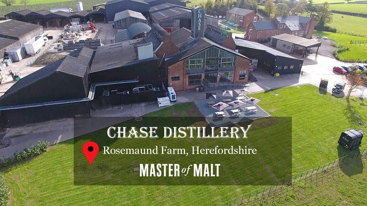 Chase Distillery from the Sky!