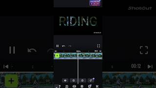 Add Video Behind Text Animation Effects | ShotCut Apps Video Editing |