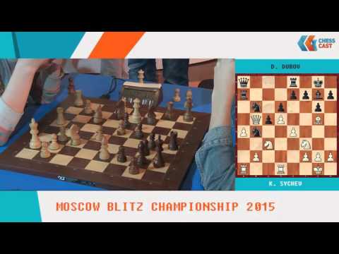 K. Sychev - D. Dubov. Blitz