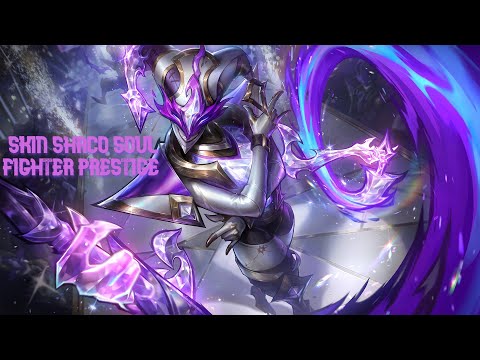 shaco prestige soul fighter  skin - league of legends