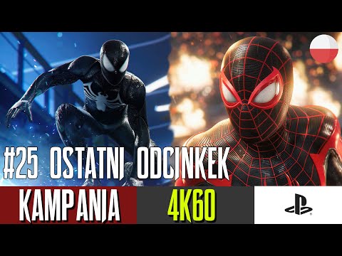 Spider-Man 2 #25 🕷️ | PREMIERA | OSTATNI ODCINEK! Walka z Venomem! | 4K 60FPS HDR - GAMEPLAY PS5