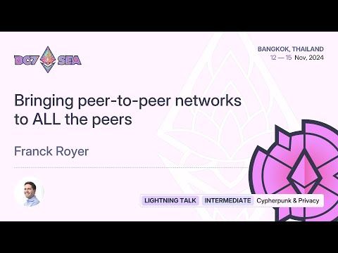 Bringing peer-to-peer networks to ALL the peers preview