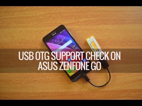 USB OTG Support Check on ASUS Zenfone Go | Techniqued
