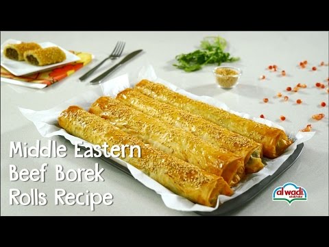Middle Eastern Beef Borek Rolls Recipe