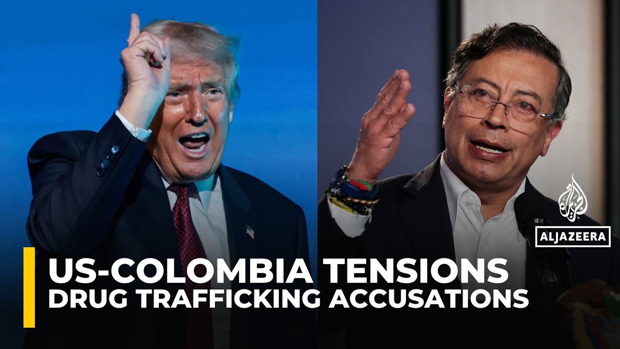 Tensions growing between US and Colombia over drug trafficking accusations