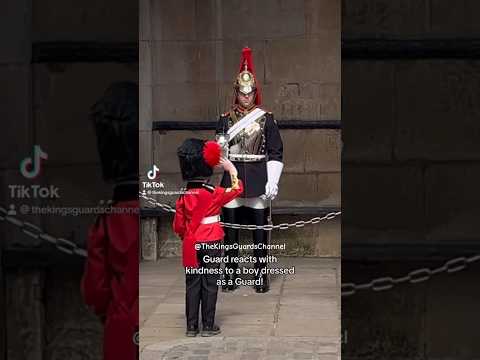 Guard reacts with kindness ❤️