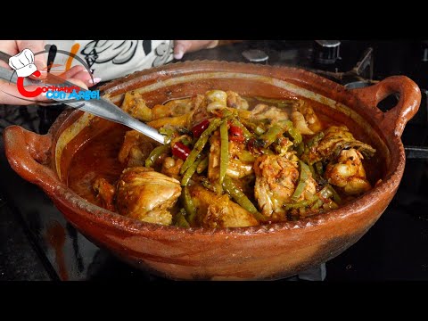 Si No Sabes Como Hacer El Pollo, Prepara Esta Receta De Pollo Con Nopales