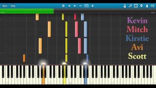Angels We Have Heard On High (Pentatonix Cover - Synthesia)