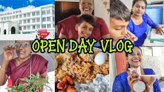 💥Open day vlog/Special day at School🎒/Lunch yummy spicy🔥Chicken briyani
