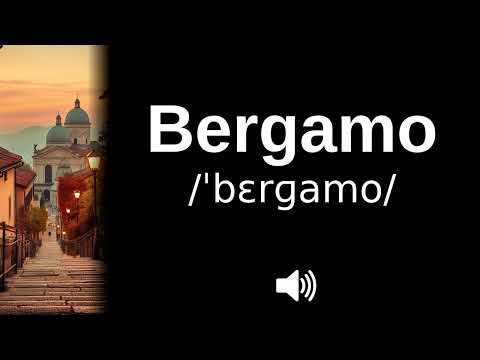 🇮🇹 How to pronounce Bergamo (CORRECTLY!)