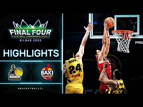 MHP Riesen v BAXI Manresa | Semi-Final | Highlights - BCL FINAL FOUR 2022