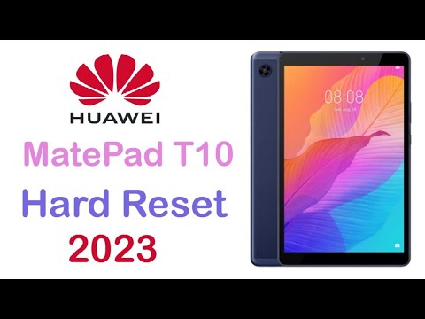 HUAWEI MatePad T 10 [AGRK-L09] Hard Reset - Remove Screen Lock