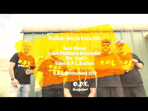 PopHigh - Halt die Fresse 2019 (Official Video) (Prod. by 2bough)